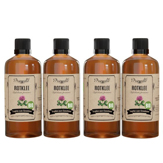 shopapotheke Auwald - Rotklee Tinktur (Extrakt Tropfen Auszug)