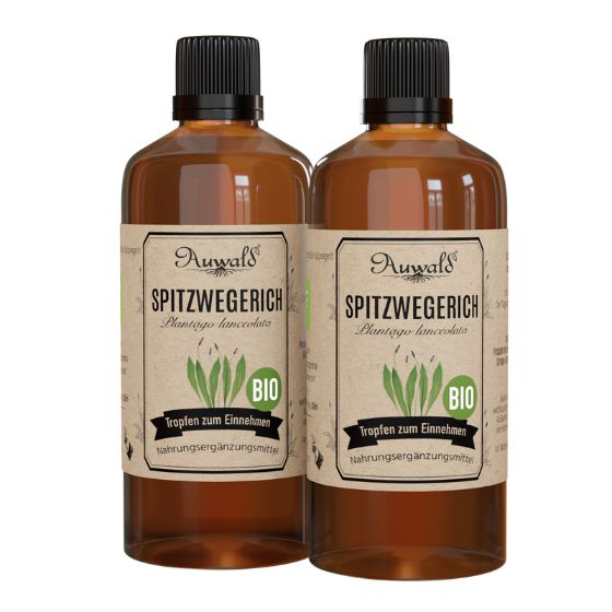 shopapotheke Auwald - Spitzwegerich Tinktur (Extrakt Tropfen Auszug)