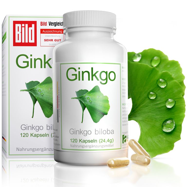 shopapotheke avenar pharma® Ginkgo biloba Kapseln 420mg