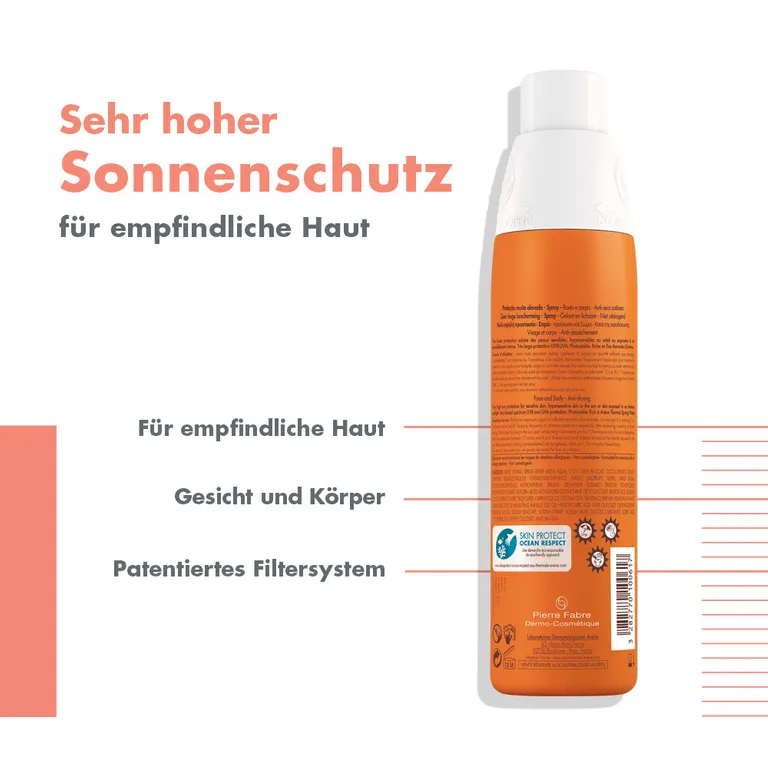 Shopapotheke Avène SunSitive Sonnenspray LSF 50+ - Hochverträglicher Sonnenschutz Für Empfindliche Haut