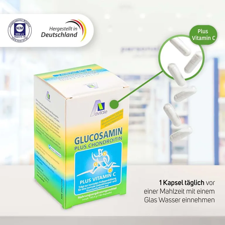 Shopapotheke Avitale Glucosamin 500 Mg + Chondroitin 400 Mg