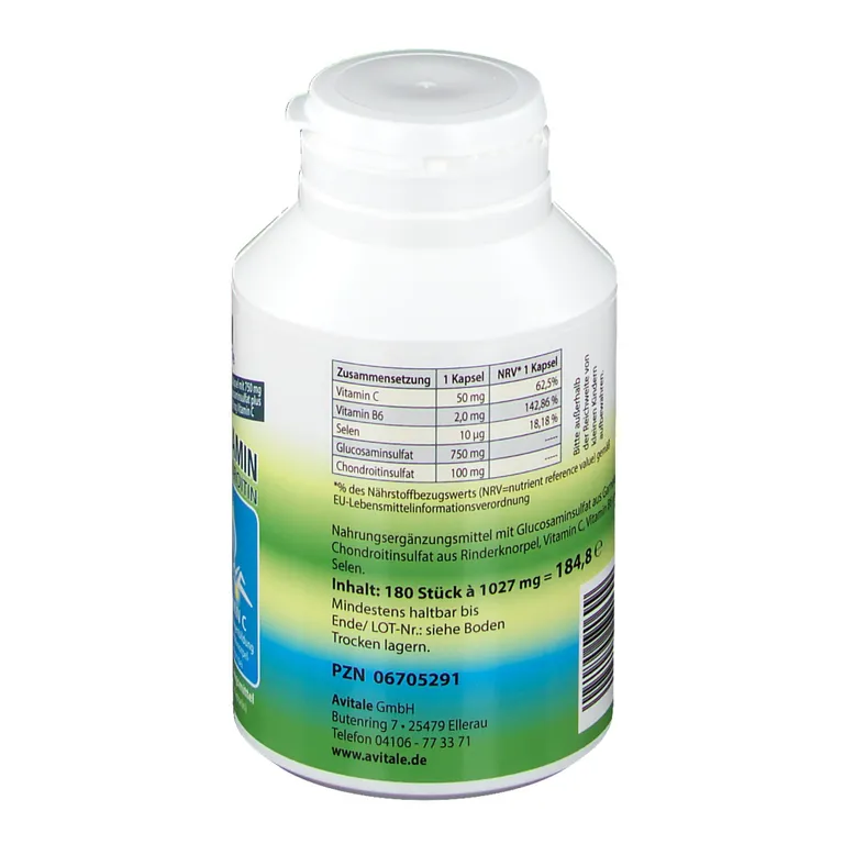 Shopapotheke Avitale Glucosamin 750 Mg + Chondroitin 100 Mg