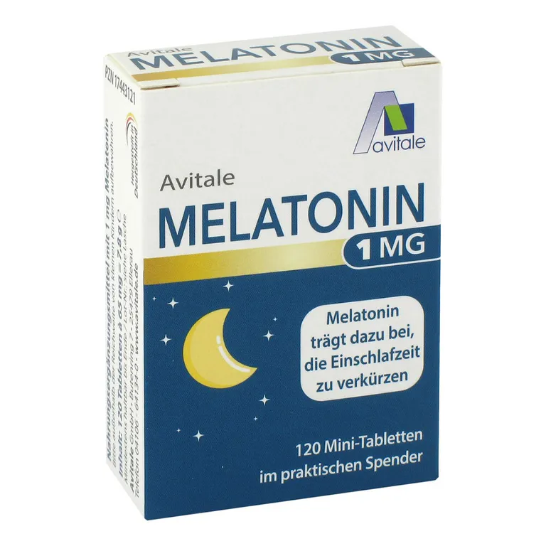shopapotheke Avitale MELATONIN 1 mg Mini-Tabletten im Spender