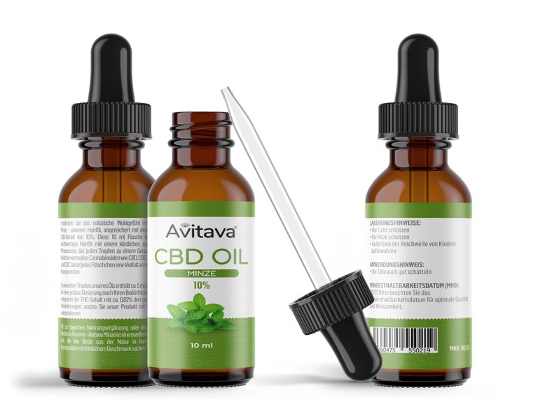 Shopapotheke Avitava CBD 10% Öl Im Vollspektrum Minze