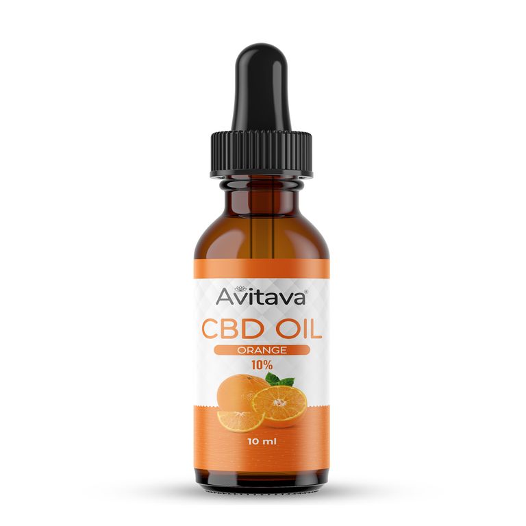 shopapotheke Avitava Orange 10% CBD Öl im Vollspektrum