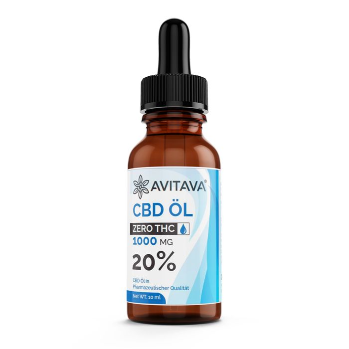 shopapotheke Avitava® ZERO CBD Öl THC-freies hochaktives CBD Öl 20%
