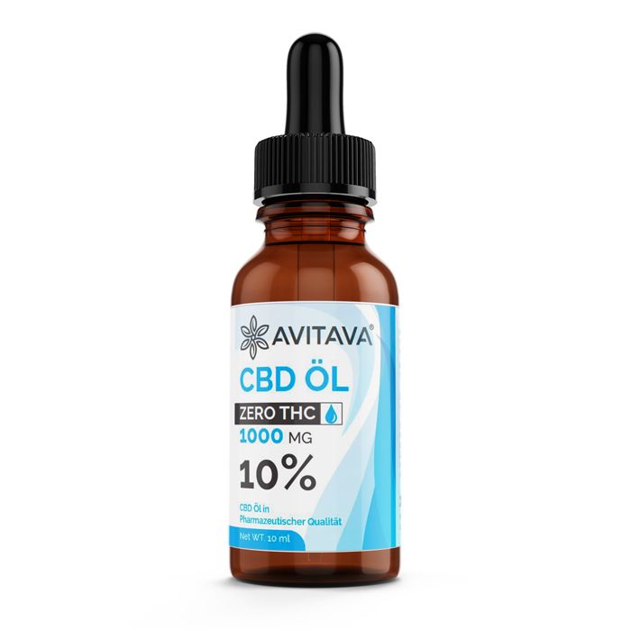 shopapotheke Avitava® ZERO CBD Öl THC-freies hochaktives CBD Öl 10%