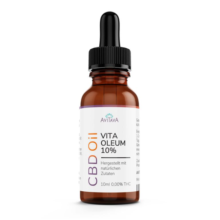 shopapotheke Avitava Vita Oleum 10% CBD-Tropfen 1000 mg THC-freies CBD Öl