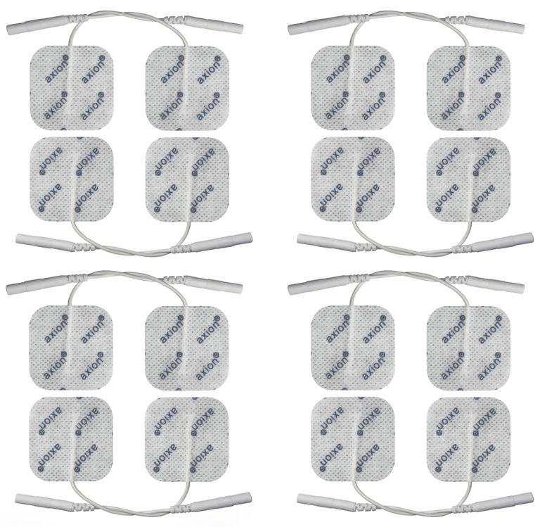 shopapotheke axion® selbstklebende Elektrodenpads 4x4 cm – passend zu axion Prorelax Promed etc