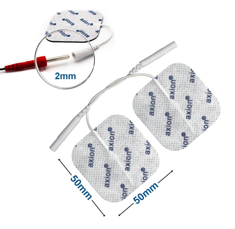 Shopapotheke Axion® Selbstklebende Elektrodenpads 5x5 Cm – Passend Zu Axion Prorelax Promed Etc