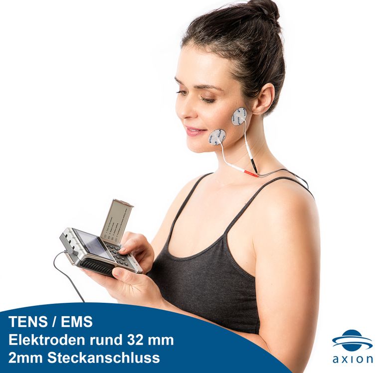 Shopapotheke Axion® Selbstklebende Elektrodenpads Rund 3 2 Cm – Passend Zu Axion Prorelax Promed Etc