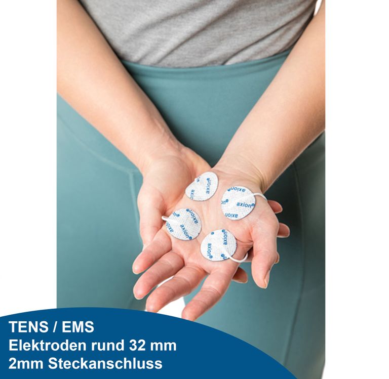 Shopapotheke Axion® Selbstklebende Elektrodenpads Rund 3 2 Cm – Passend Zu Axion Prorelax Promed Etc