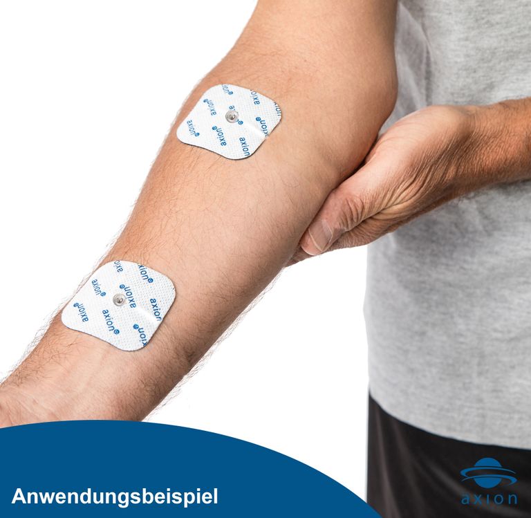 Shopapotheke Axion® TENS EMS Elektroden 5x5cm Passend Für Compex Muskelstimulatoren