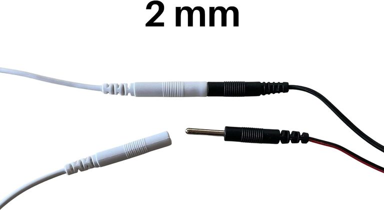 Shopapotheke Axion® TENS-EMS-Geräte Anschlusskabel Mit 2mm Steckanschluss