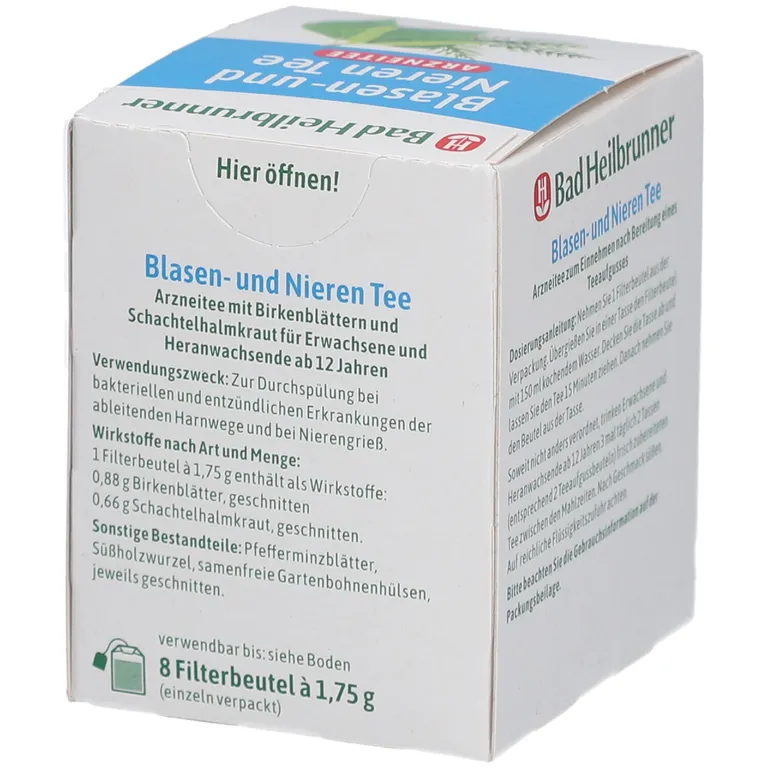 Shopapotheke Bad Heilbrunner® Blasen- Und Nieren Tee