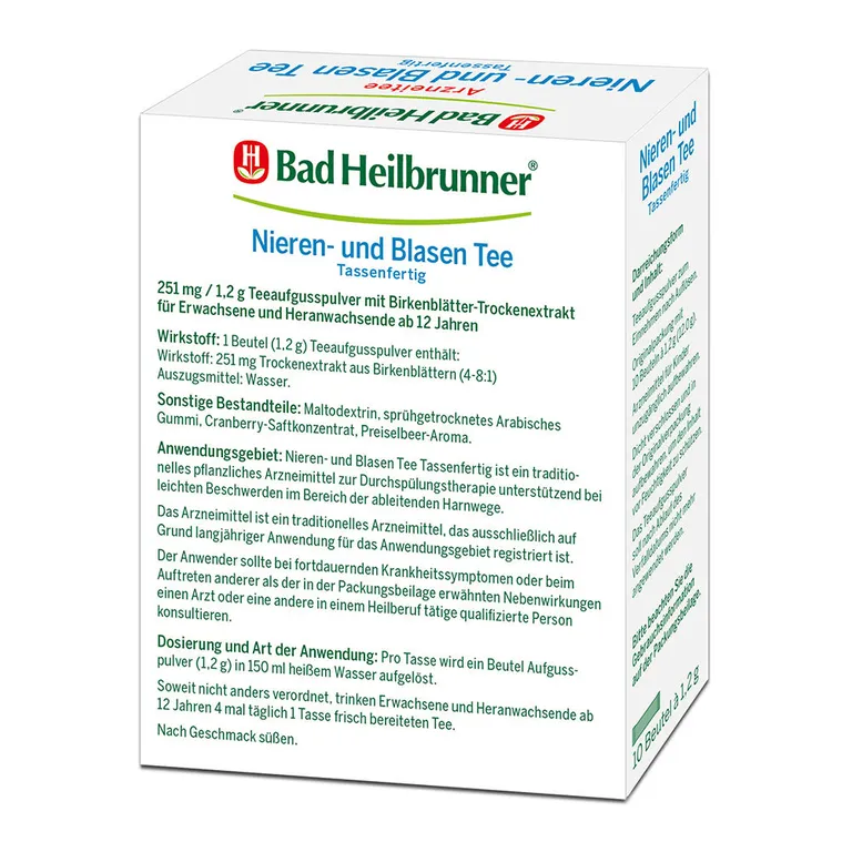 Shopapotheke Bad Heilbrunner® Nieren- Und Blasen Tee