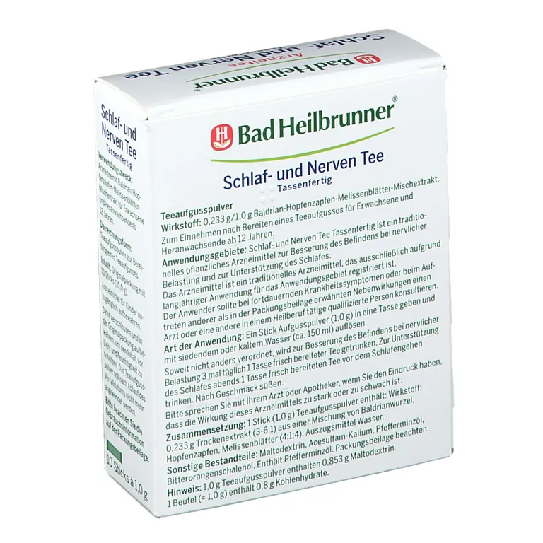 Shopapotheke Bad Heilbrunner® Schlaf- Und Nerven Tee