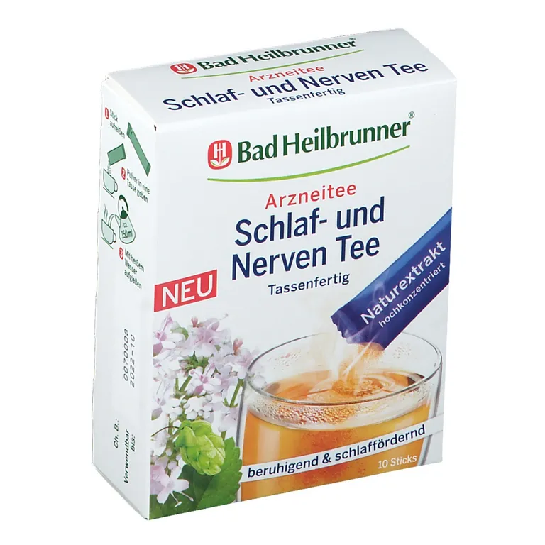 shopapotheke Bad Heilbrunner® Schlaf- und Nerven Tee