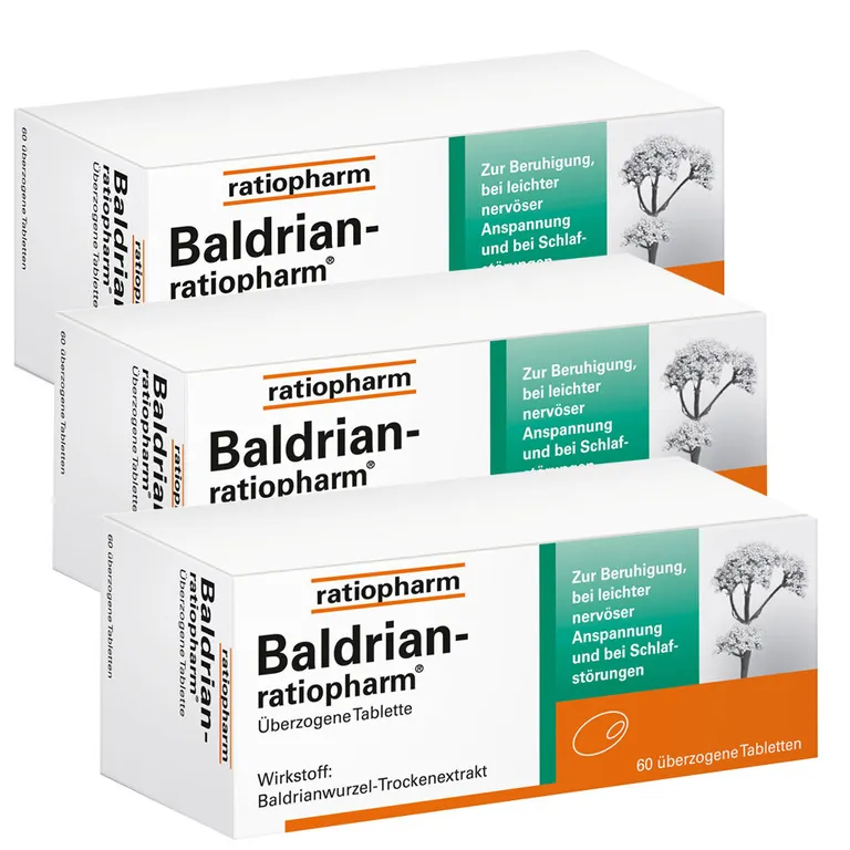shopapotheke Baldrian-ratiopharm® überzogene Tabletten