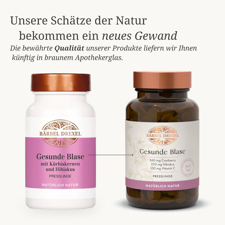 Shopapotheke Bärbel Drexel Gesunde Blase Mit Kürbiskernen Und Hibiskus Presslinge
