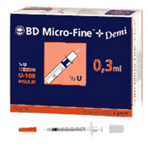 shopapotheke BD Micro-Fine™+ U 100 Insulinspritzen 0 3 x 8 mm