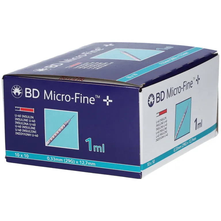 Shopapotheke BD Micro-Fine™+ U 40 Insulinspritzen 12 7 Mm