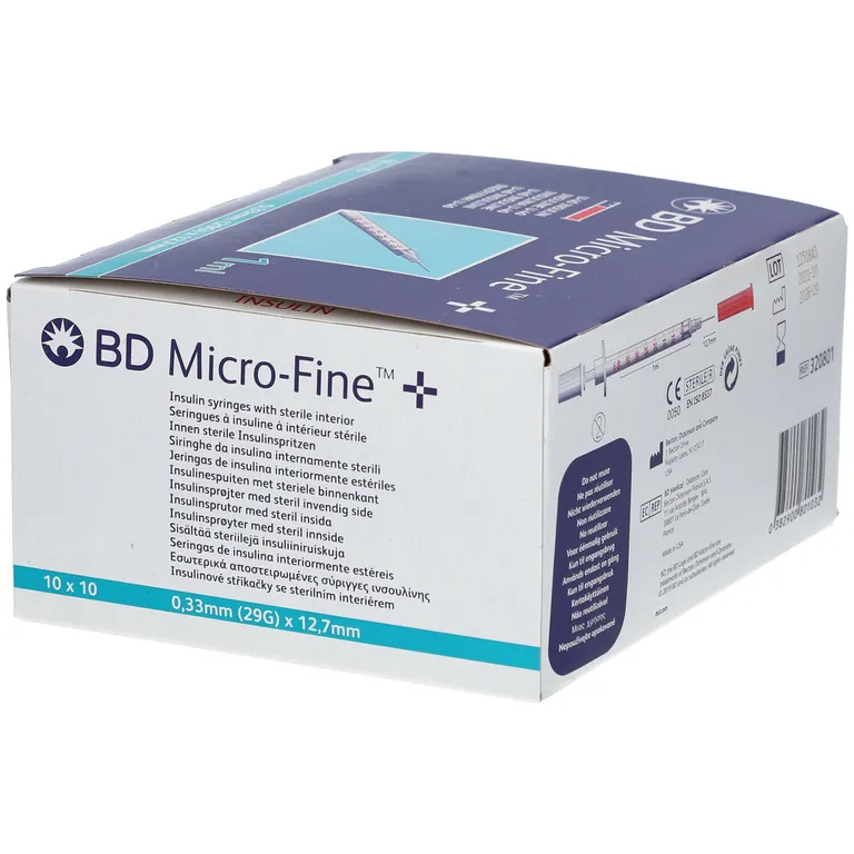 Shopapotheke BD Micro-Fine™+ U 40 Insulinspritzen 12 7 Mm