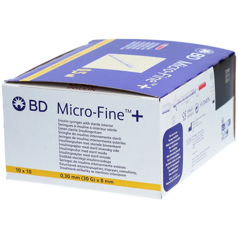 Shopapotheke BD Micro FINE™+ U 40 Insulinspritzen 8 Mm