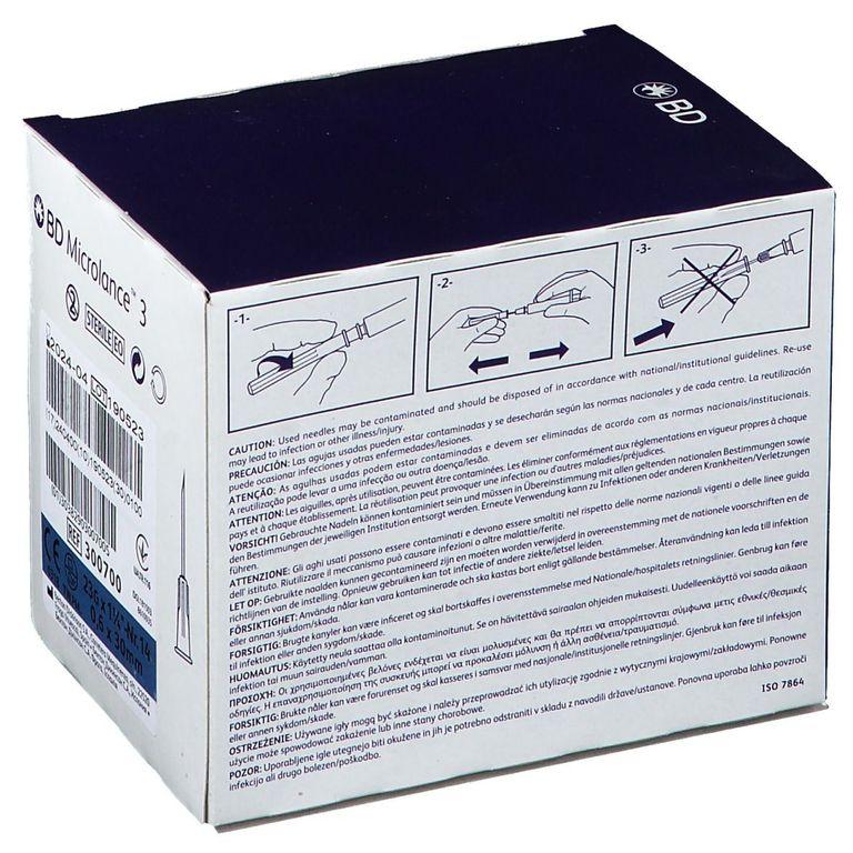 Shopapotheke BD Microlance 3 Kanülen 23 G 1/4 0 6 X 30 Mm