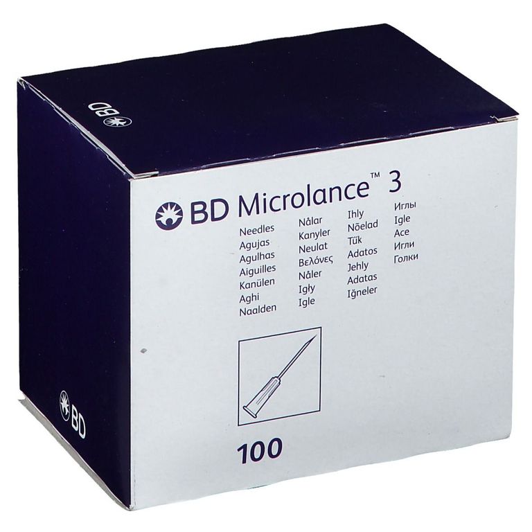 shopapotheke BD Microlance 3 Kanülen 23 G 1/4 0 6 x 30 mm