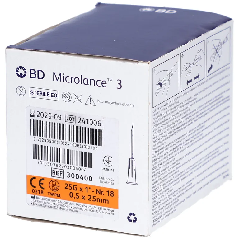 Shopapotheke BD Microlance 3 Kanülen 25 G 1 0 5 X 25 Mm