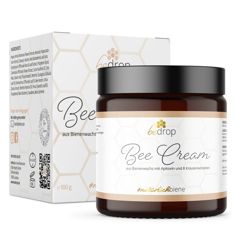 shopapotheke bedrop Bee Cream Bienengiftsalbe und 8 Kräuterextrakten