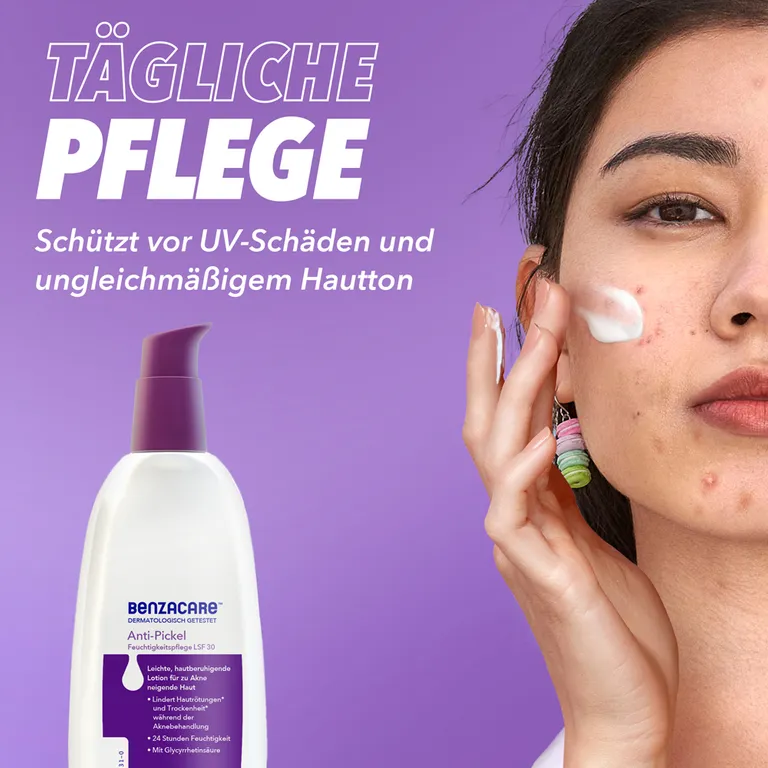 Shopapotheke BENZACARE™ Anti-Pickel Feuchtigkeitspflege LSF 30
