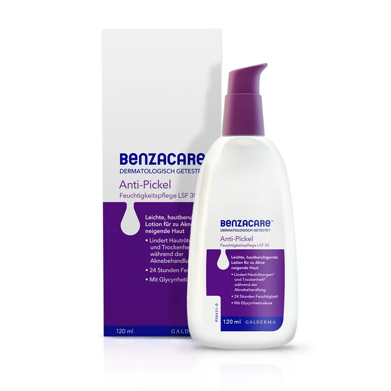 shopapotheke BENZACARE™ Anti-Pickel Feuchtigkeitspflege LSF 30