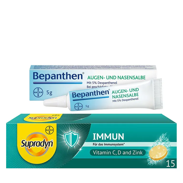 shopapotheke Bepanthen® Augen- und Nasensalbe + Supradyn® Immun