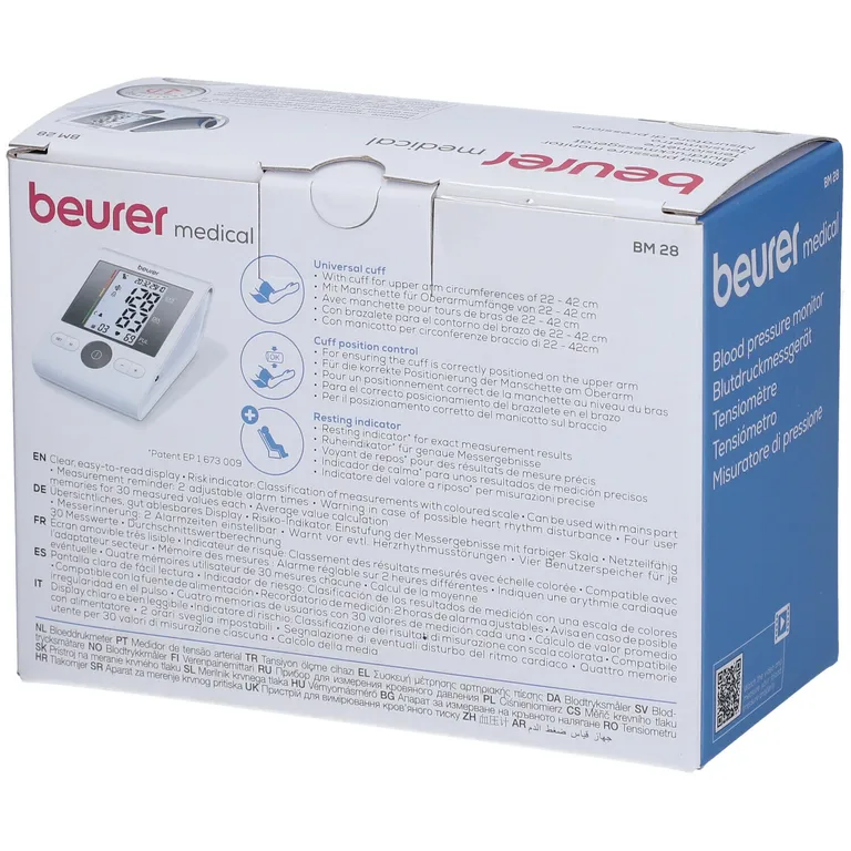 Shopapotheke Beurer Blutdruckmessgerät Oberarm BM 28