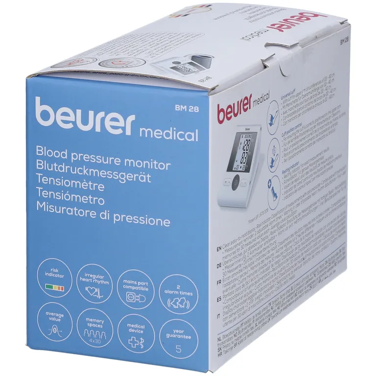 Shopapotheke Beurer Blutdruckmessgerät Oberarm BM 28