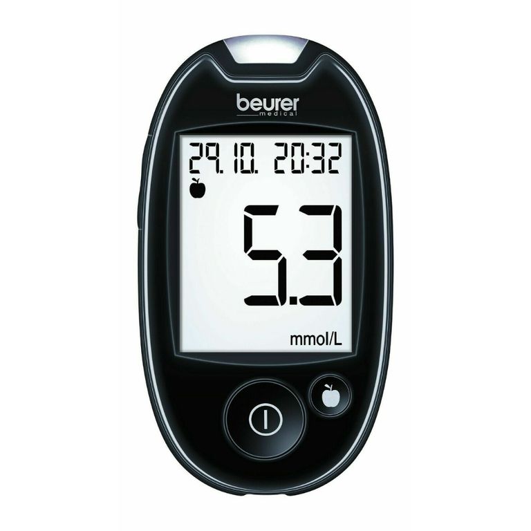 shopapotheke Beurer Blutzuckermessgerät GL 44 (mmol/L) schwarz