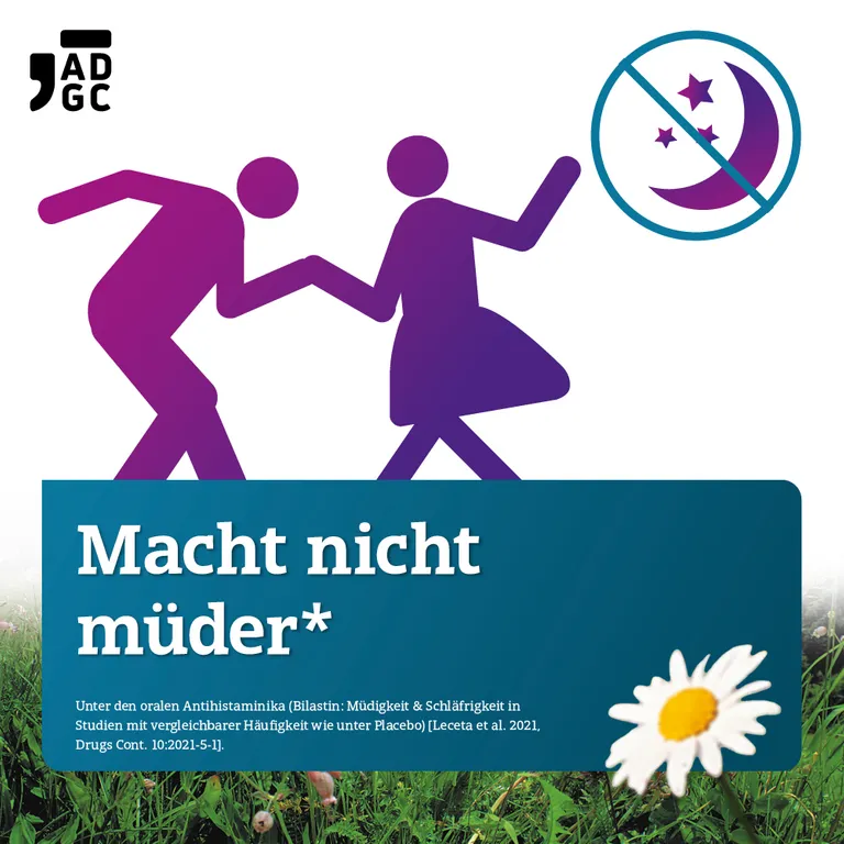 Shopapotheke Bilastin ADGC® Allergietablette Für Schnelle Linderung Bei Heuschnupfen