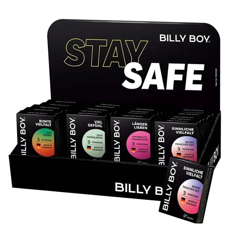 shopapotheke BILLY BOY® Tray 28x 3er Packung sortiert