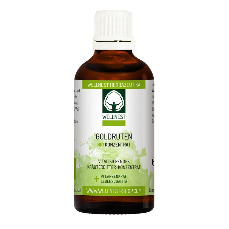 shopapotheke Bio Goldrute Solidago Konzentrat - Wellnest Pflanzenkraft Urtinktur