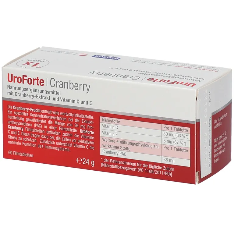 Shopapotheke BIOGELAT® Cranberry UroForte Filmtabletten