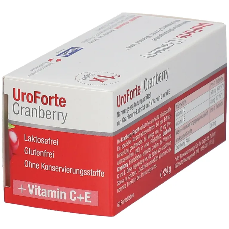 Shopapotheke BIOGELAT® Cranberry UroForte Filmtabletten