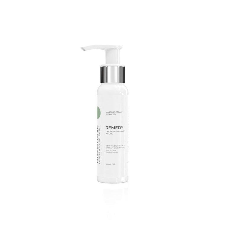 Shopapotheke BIOGRINE „REMEDY“ CBD-MASSAGECREME SHEABUTTER & GINSENG