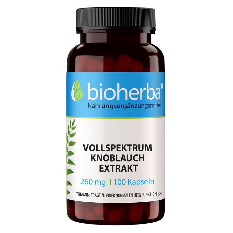 shopapotheke Bioherba Vollspektrum Knoblauch Kapseln