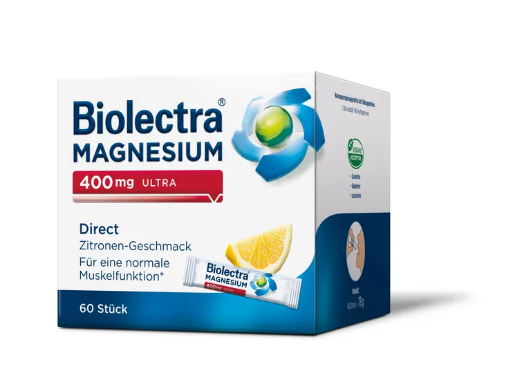 shopapotheke Biolectra® Magnesium ultra Direct 400 mg Zitrone