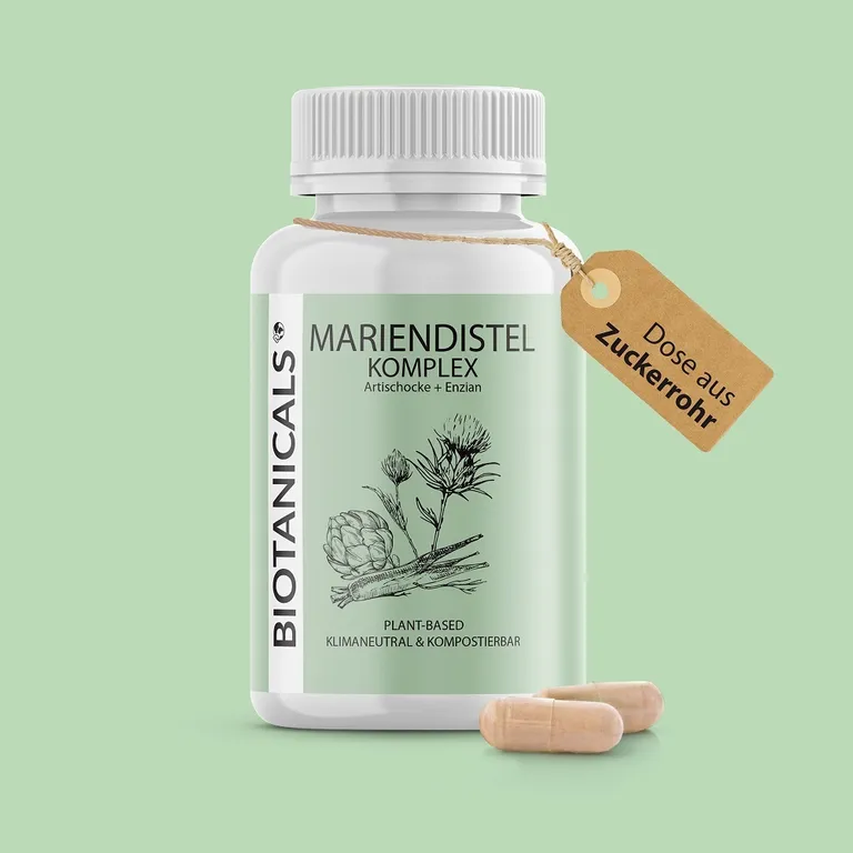 Shopapotheke BIOTANICALS MARIENDISTEL KOMPLEX Artischocke + Enzian