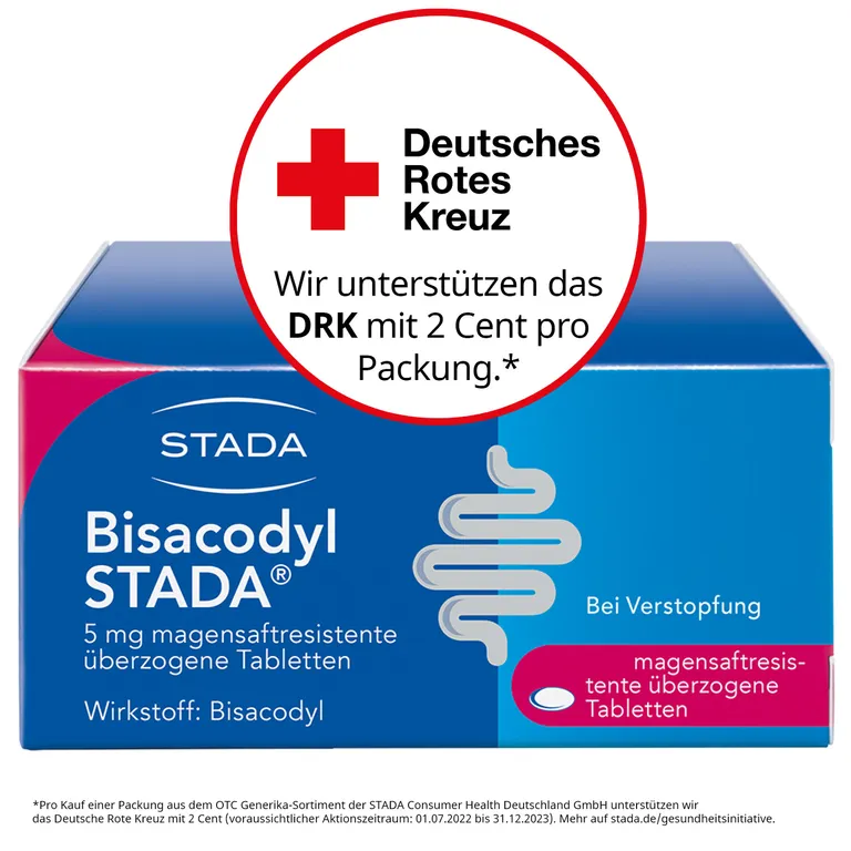 Shopapotheke Bisacodyl STADA® 5mg Abführmittel Zur Hilfe Bei Verstopfung