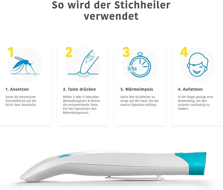 Shopapotheke Bite Away - Elektronischer Stichheiler - Der Original Stichheiler Gegen Juckreiz Bei Insektenstichen