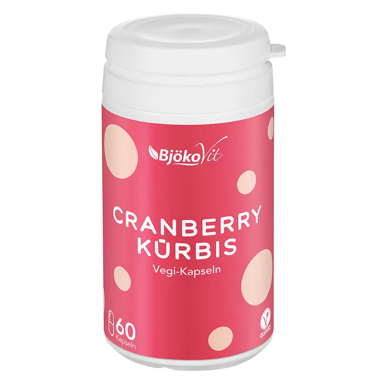 Shopapotheke BjökoVit Cranberry-Kürbis Vegi-Kapseln